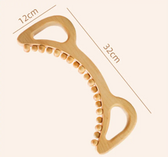 Wooden Anti-Cellulite Massage Roller Set (Multiple Options)