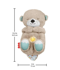 Breathing Bear, Otter, or Lamb Soothing Plush
