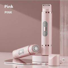 Dual-Head Electric Shaver Painless Women's Epilator Hair Removal Device