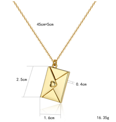 Envelope Necklace