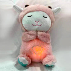 Breathing Bear, Otter, or Lamb Soothing Plush