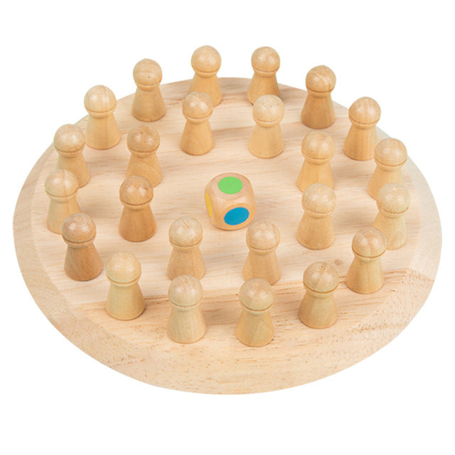 Kids Wooden Memory Match  Puzzles