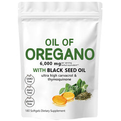 Oil of Oregano & Black Seed Oil Capsules