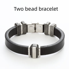 Men's Square Bead Bracelet
