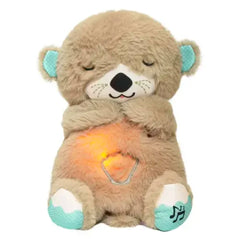 Breathing Bear, Otter, or Lamb Soothing Plush