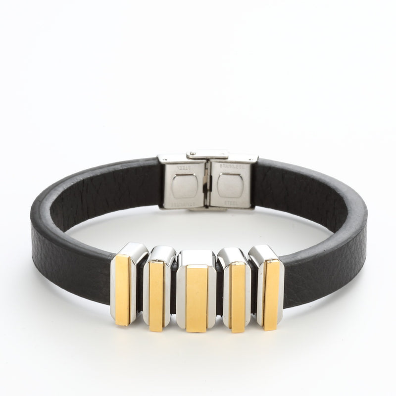 Men's Square Bead Bracelet