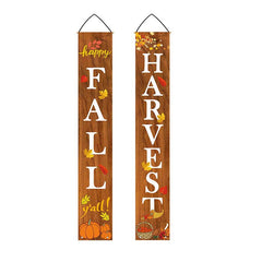 Autumn Thanksgiving Banner Custom Fall Door Decoration