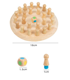 Kids Wooden Memory Match  Puzzles