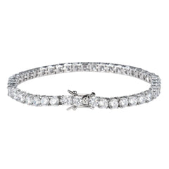 Tennis Copper Zircon Single Row Bracelet