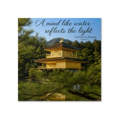 Zen Poster Featuring Kinkaku-ji, The Golden Pavilion