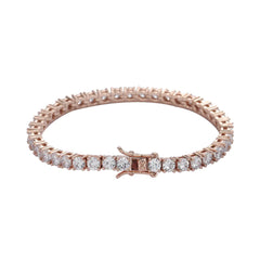 Tennis Copper Zircon Single Row Bracelet