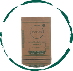 All-Natural Body Powder. Eco-Friendly.