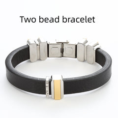 Men's Square Bead Bracelet
