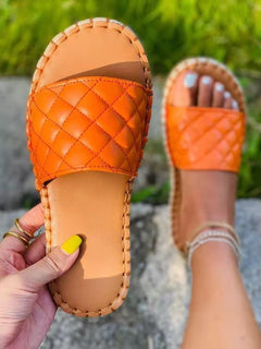 European and American Casual Flat Slippers Sandals
