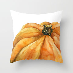 Halloween Pumpkin and Floral Design Pillowcases