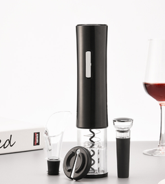 Electric Bottle Opener with Wine Stopper